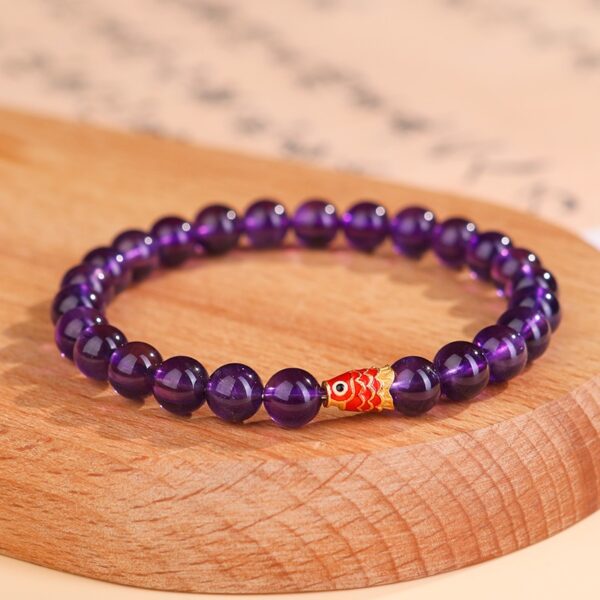 Amethyst good luck bracelet - 图片 2