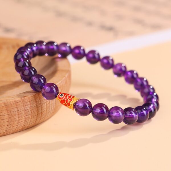 Amethyst good luck bracelet - 图片 3