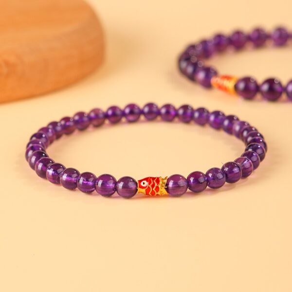 Amethyst good luck bracelet - 图片 4